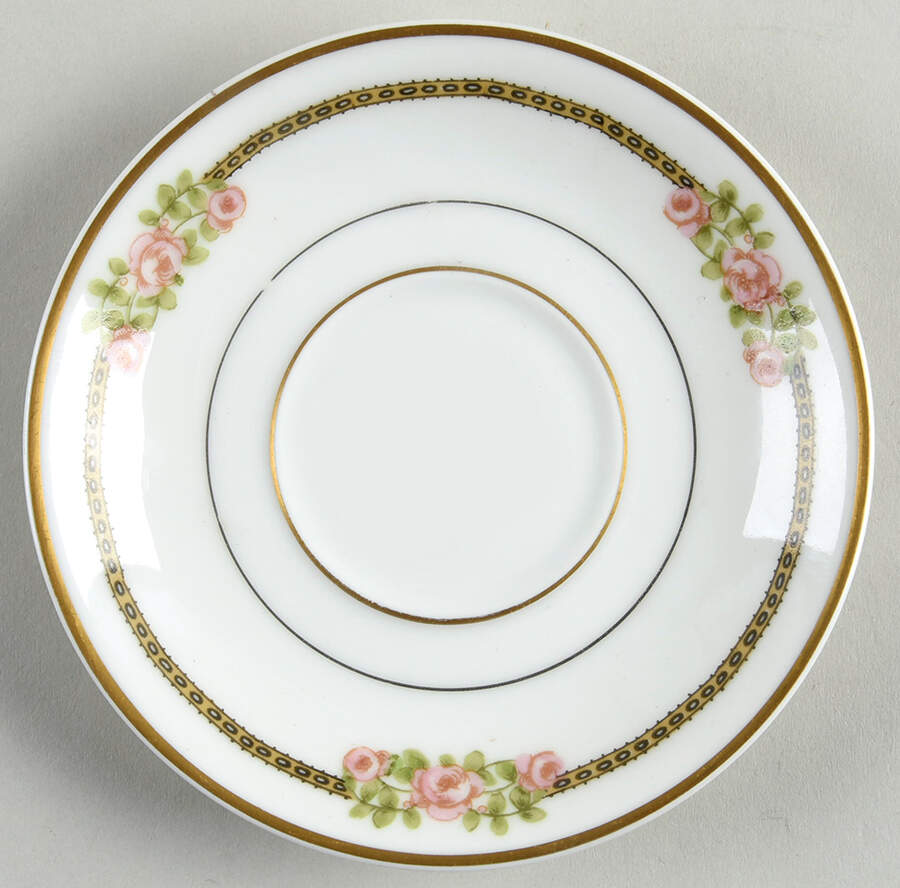 Richmond Saucer for Chocolate Cup by Haviland-1