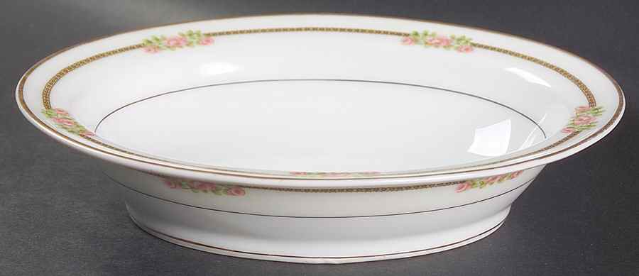 Richmond 9" Oval Vegetable Bowl by Haviland-1