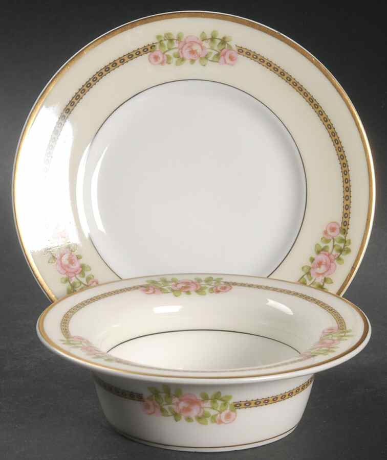 Richmond Ramekin & Saucer Set by Haviland-1