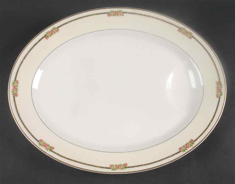 Richmond 15" Oval Serving Platter by Haviland-1