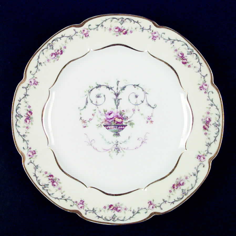Riviera Luncheon Plate by Haviland-1