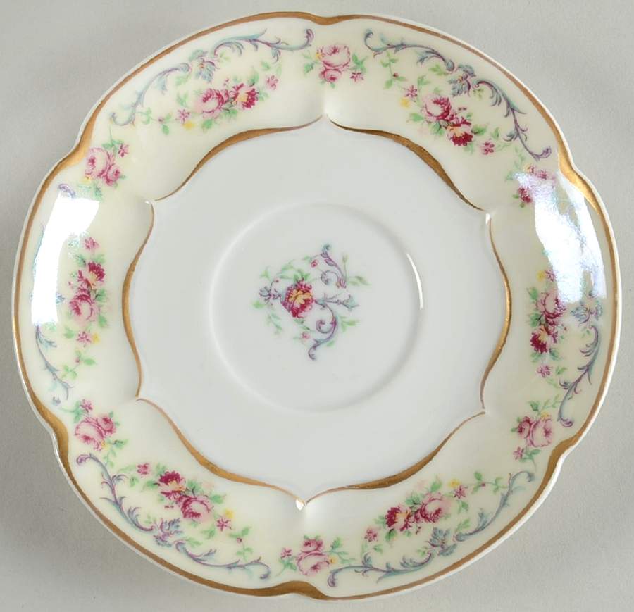 Riviera Saucer for Flat Cup by Haviland-1