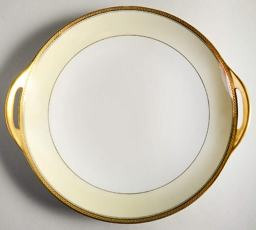 Rochambeau Handled Cake Plate by Haviland-1