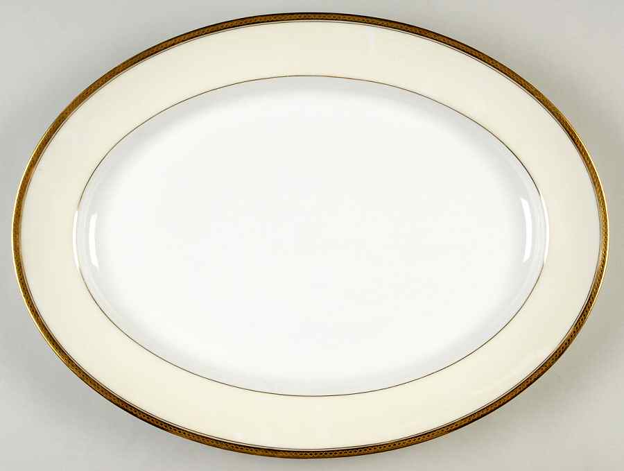 Rochambeau 16" Oval Serving Platter by Haviland-1
