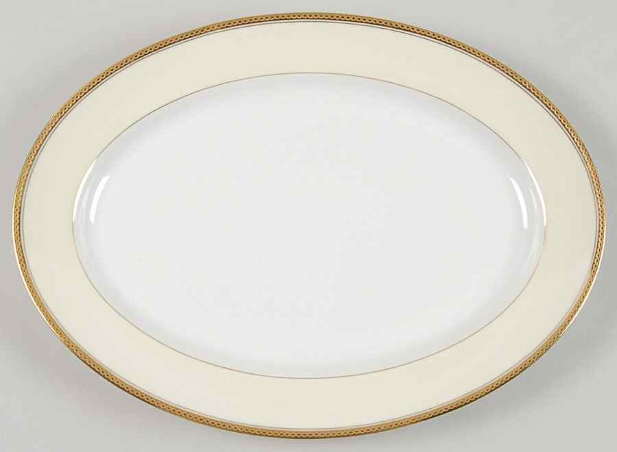 Rochambeau 13" Oval Serving Platter by Haviland-1