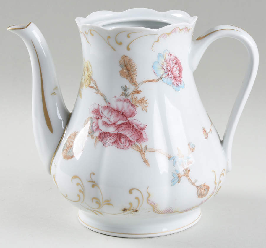 Roses De France Coffee Pot No Lid by Haviland-1