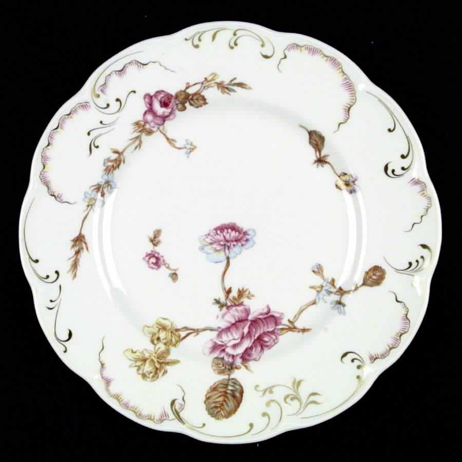 Roses De France Dinner Plate by Haviland-1