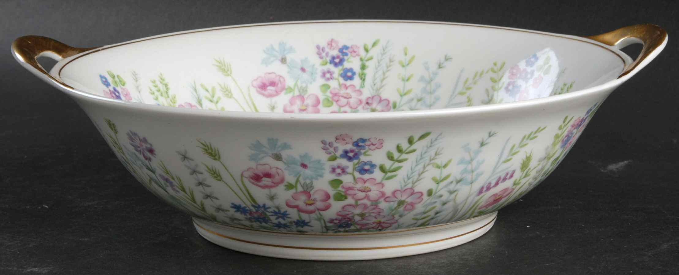 Rock Garden 10" Round Vegetable Bowl by Haviland-1