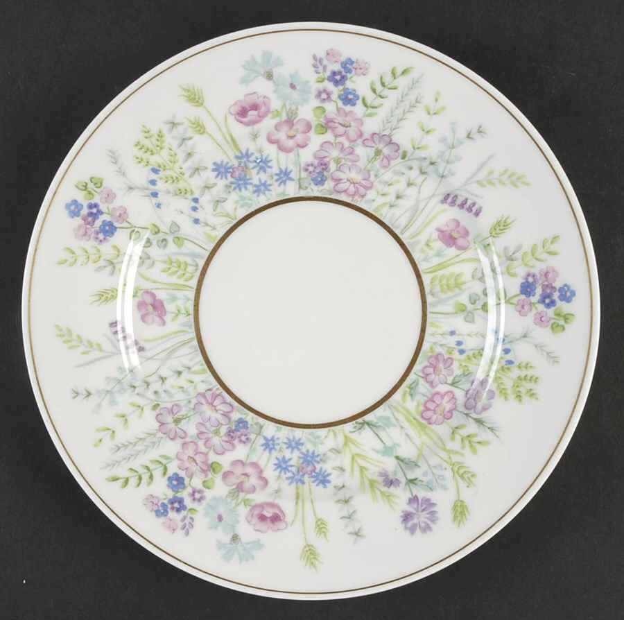 Rock Garden Luncheon Plate by Haviland-1