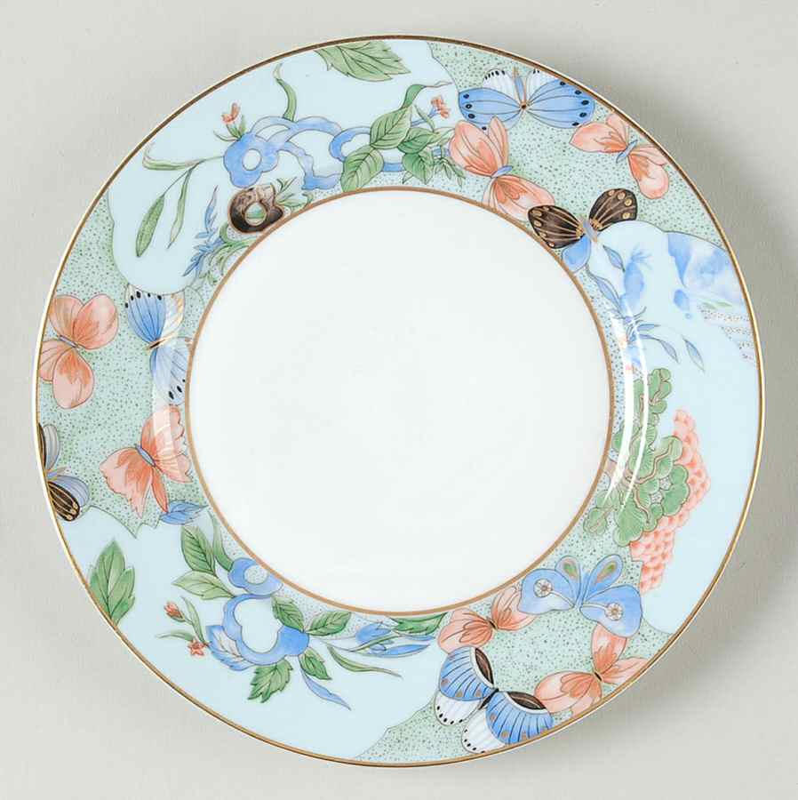 Romantique (White Backgd) Bread & Butter Plate by Haviland-1