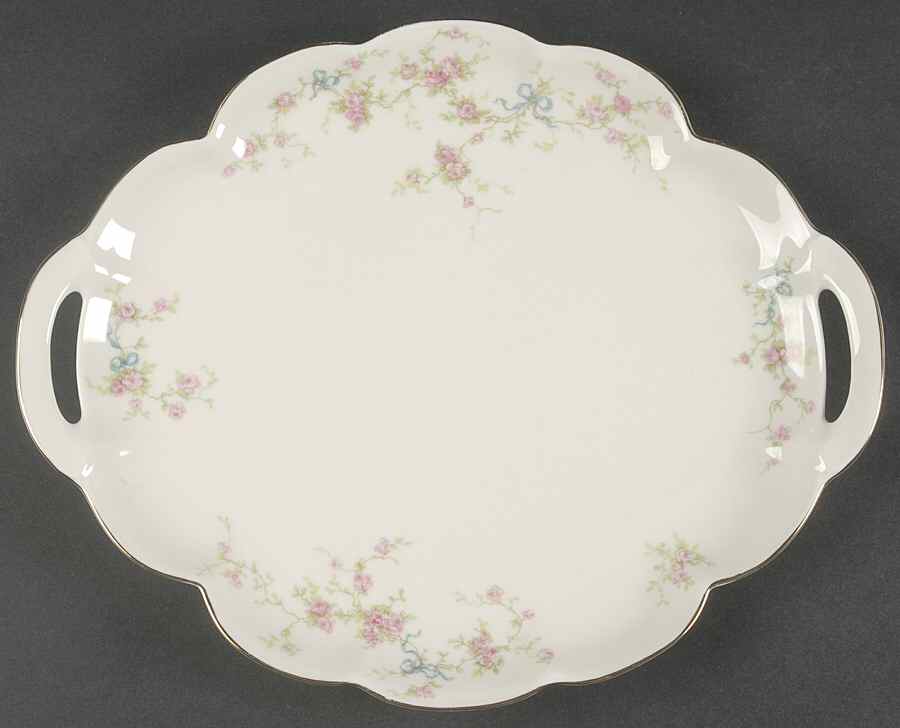 Rosanne Handled Cake Plate by Haviland-1
