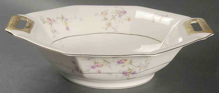 Rosamonde 10" Round Vegetable Bowl by Haviland-1