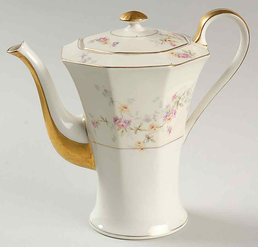Rosamonde Small Coffee Pot & Lid by Haviland-1