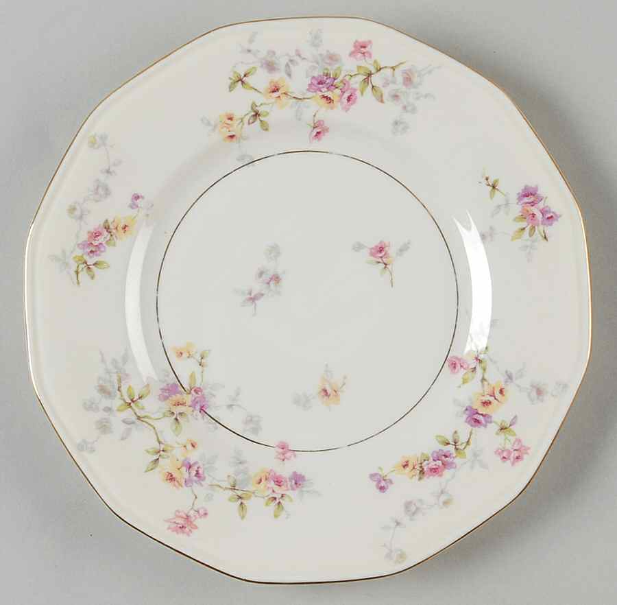 Rosamonde Salad Plate by Haviland-1