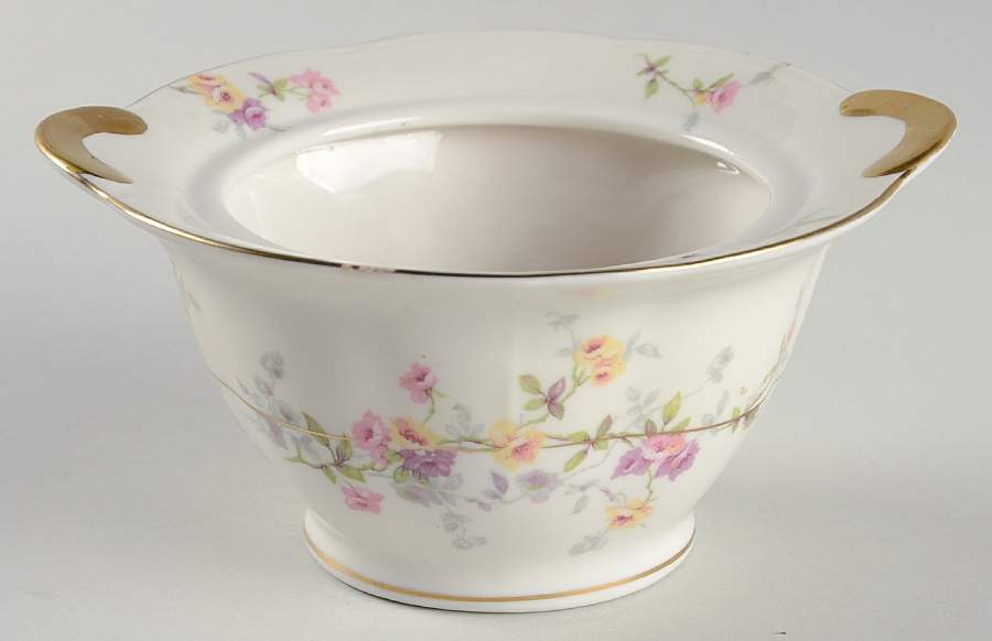 Rosamonde Sugar Bowl No Lid by Haviland-1