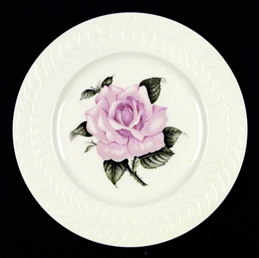 Rose Dinner Plate by Haviland-1