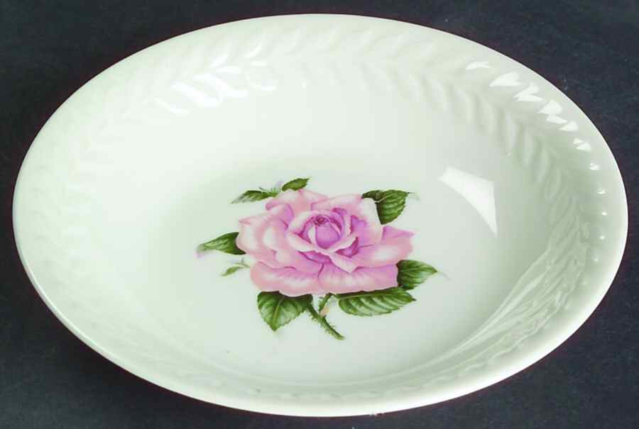 Rose Fruit/Dessert (Sauce) Bowl by Haviland-1