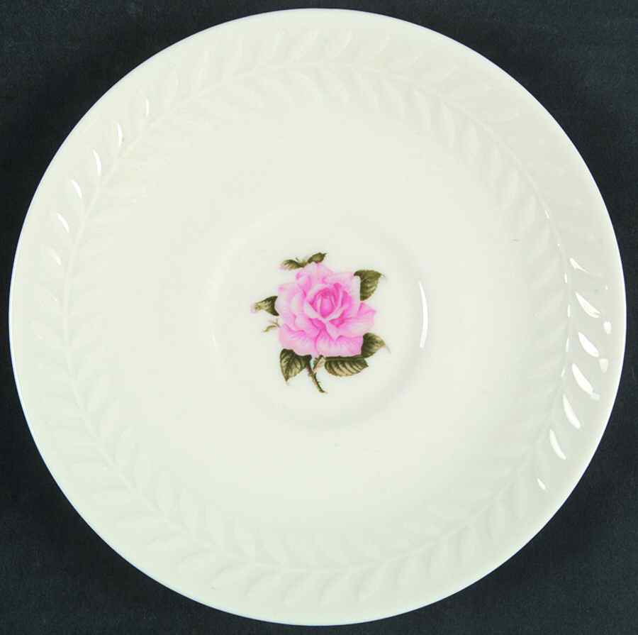 Rose Saucer for Footed Cup by Haviland-1