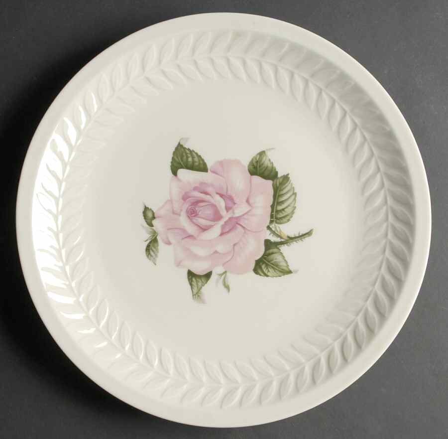 Rose 12" Chop Plate (Round Platter) by Haviland-1