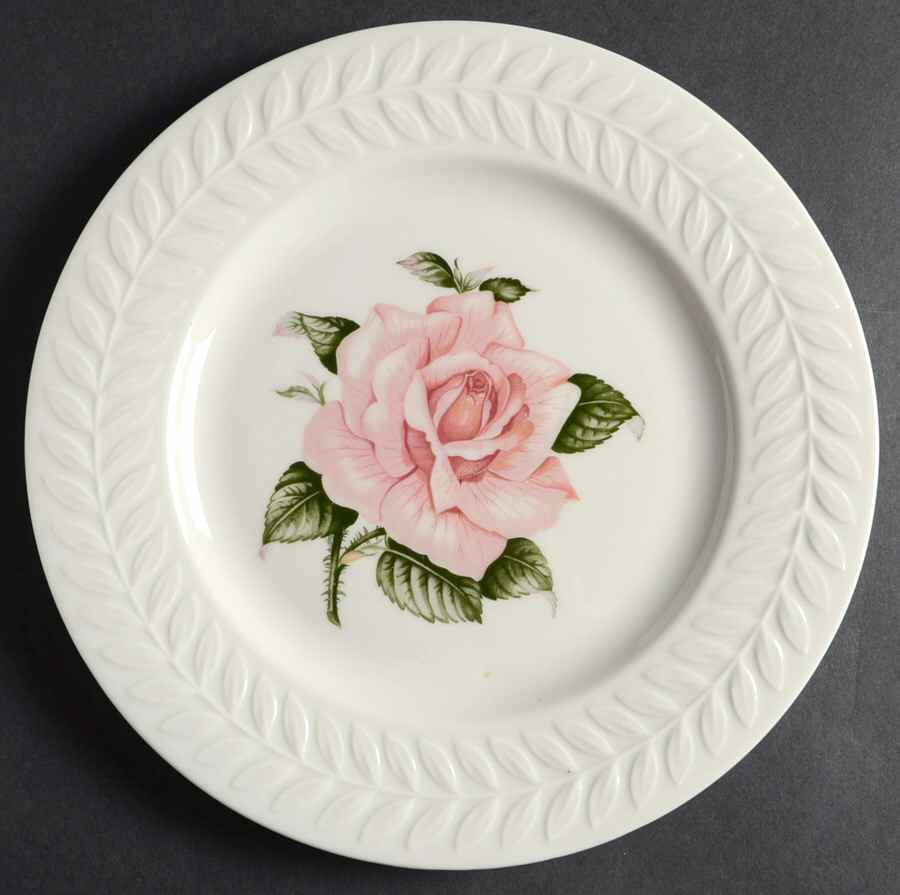 Rose Luncheon Plate by Haviland-1