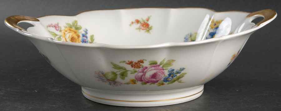 Rosedale 9" Round Vegetable Bowl by Haviland-1