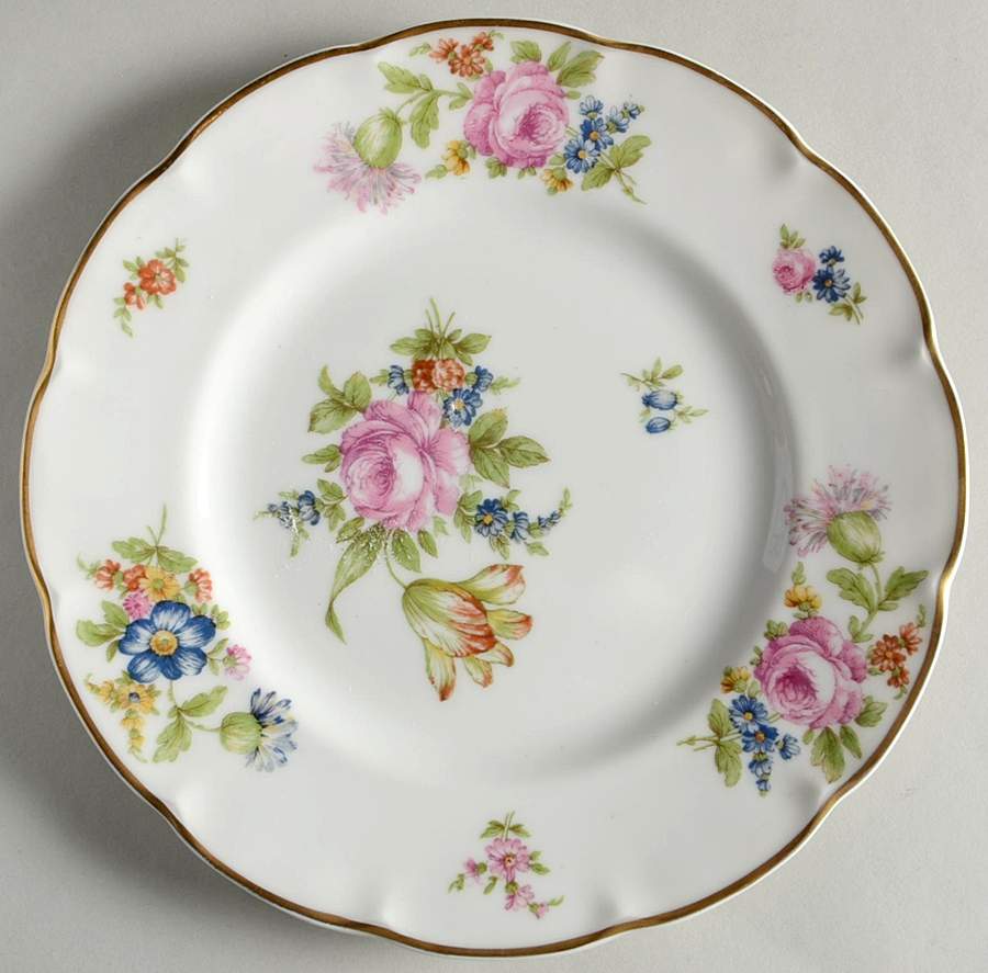 Rosedale Luncheon Plate by Haviland-1