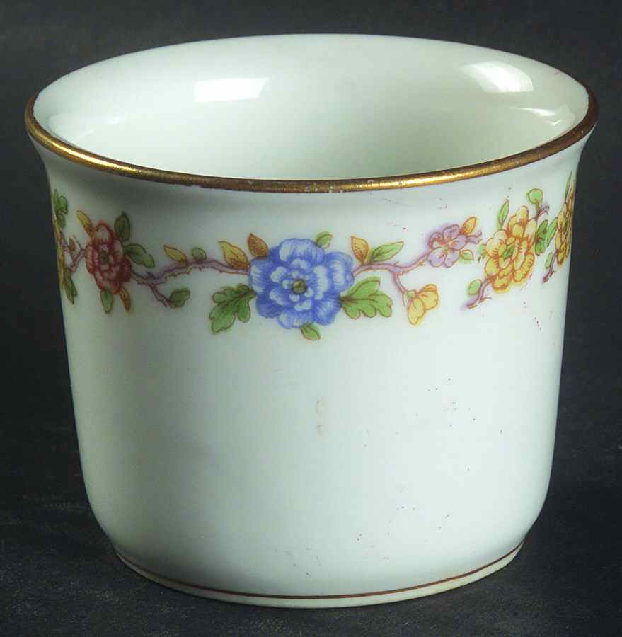 Rosemary (Multicolor Flowers) Single Egg Cup by Haviland-1