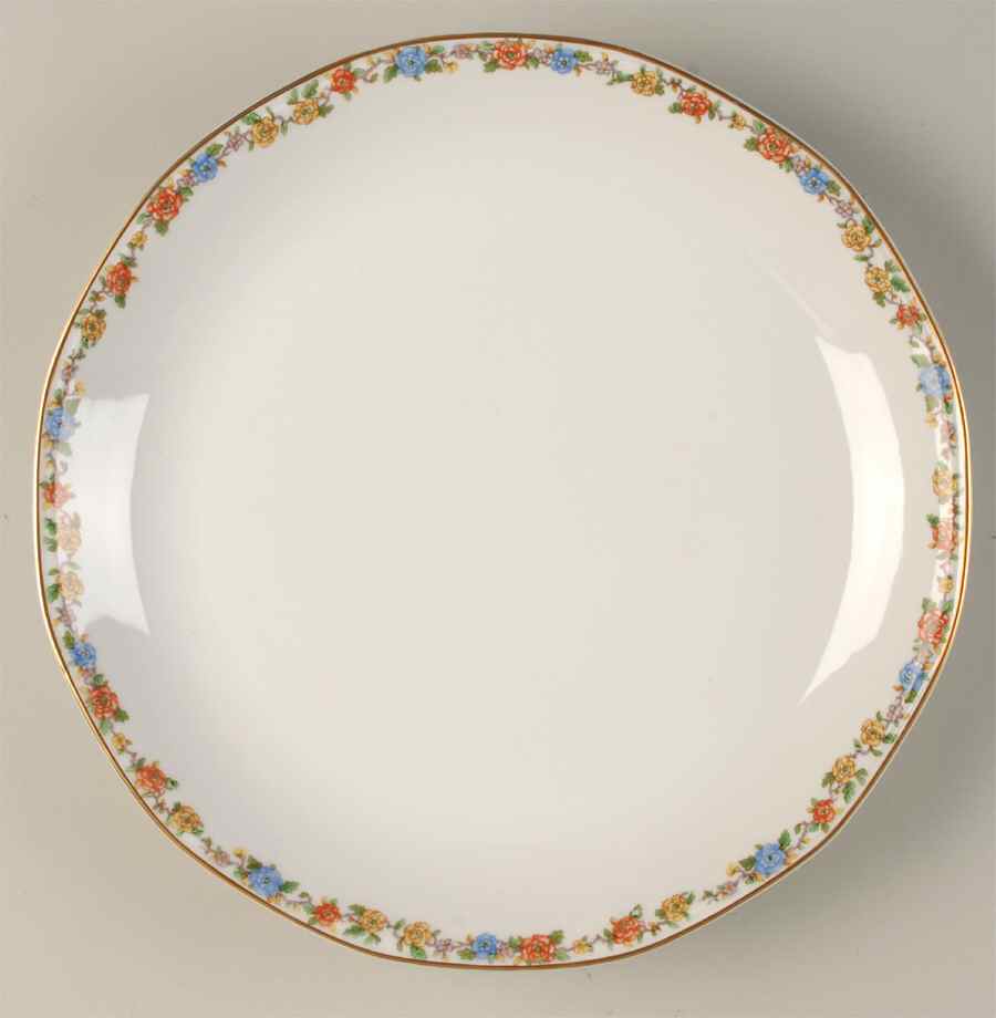 Rosemary (Multicolor Flowers) 12" Chop Plate (Round Platter) by Haviland-1