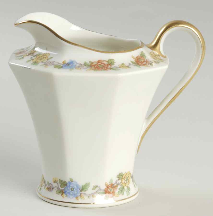 Rosemary (Multicolor Flowers) Creamer by Haviland-1