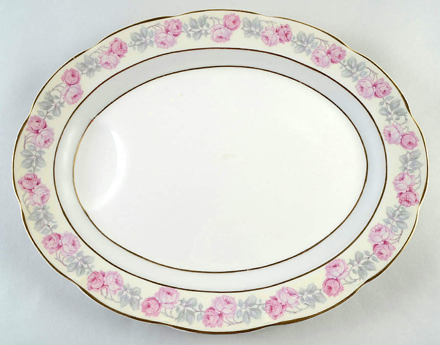 Rosemont (Ny) 16" Oval Serving Platter by Haviland-1
