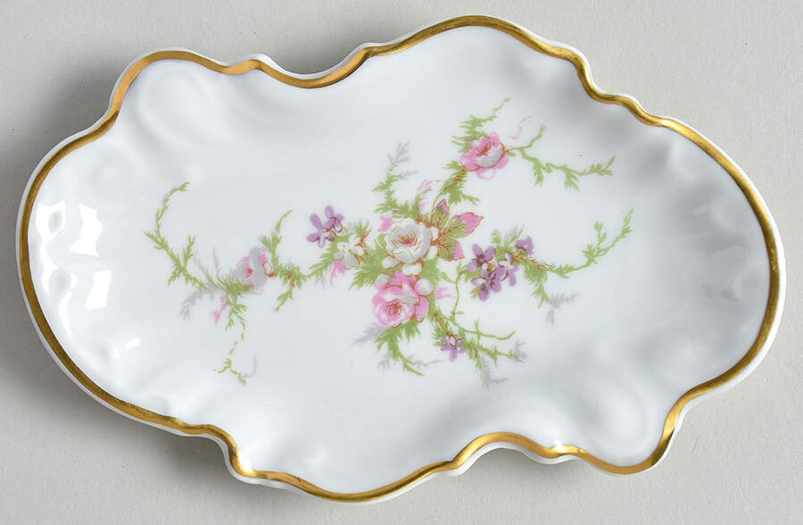 Rosalinde (France, Gold Trim) Relish by Haviland-1