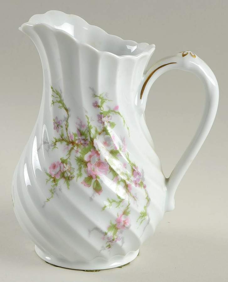 Rosalinde (France, Gold Trim) 20 Oz Pitcher by Haviland-1