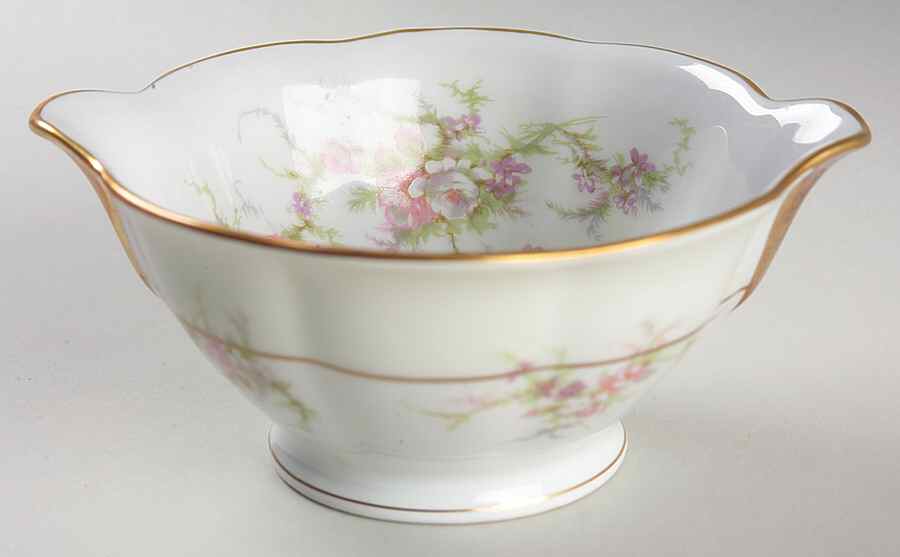 Rosalinde (France, Gold Trim) Gravy Boat by Haviland-1