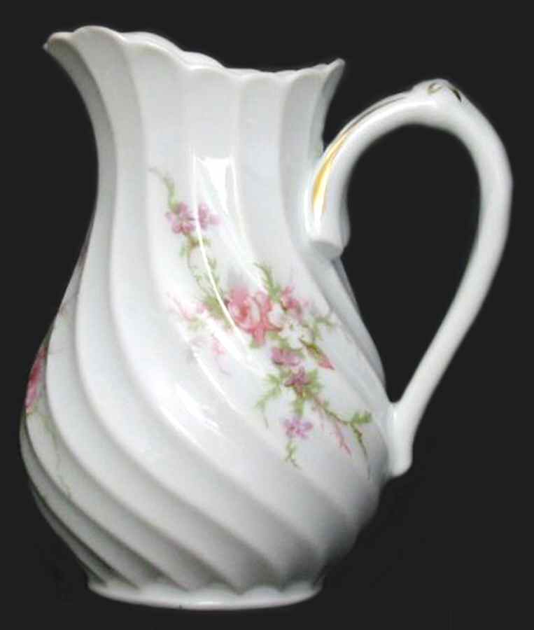 Rosalinde (France, Gold Trim) 6 Oz Pitcher by Haviland-1