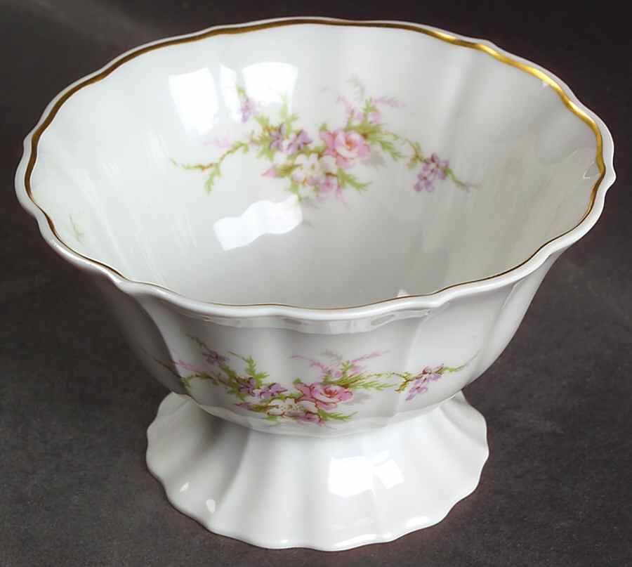 Rosalinde (France, Gold Trim) China Sherbet by Haviland-1