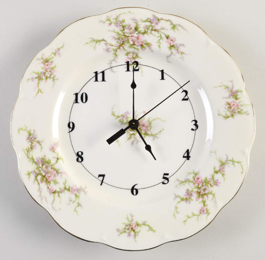 Rosalinde (New York) 1-2" depth  Clock Plate HC by Haviland-1