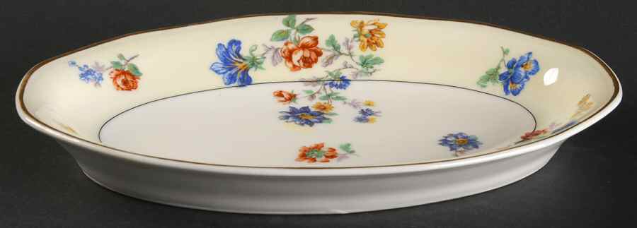 Rose Spray Relish by Haviland-1