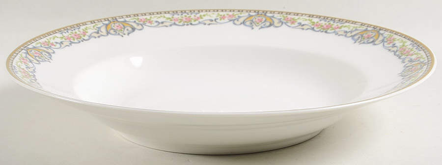 Rumania Large Rim Soup Bowl by Haviland-1