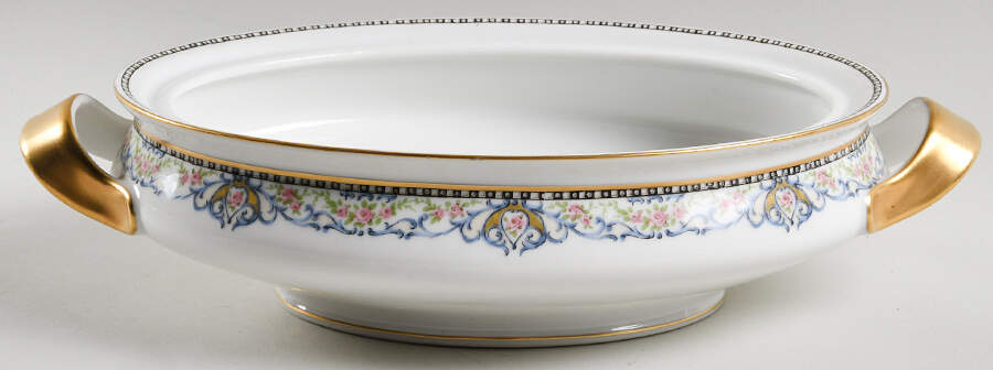 Rumania Lid for Oval Vegetable by Haviland-1