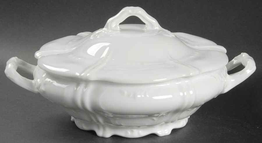 Saint Cloud Round Covered Vegetable by Haviland-1