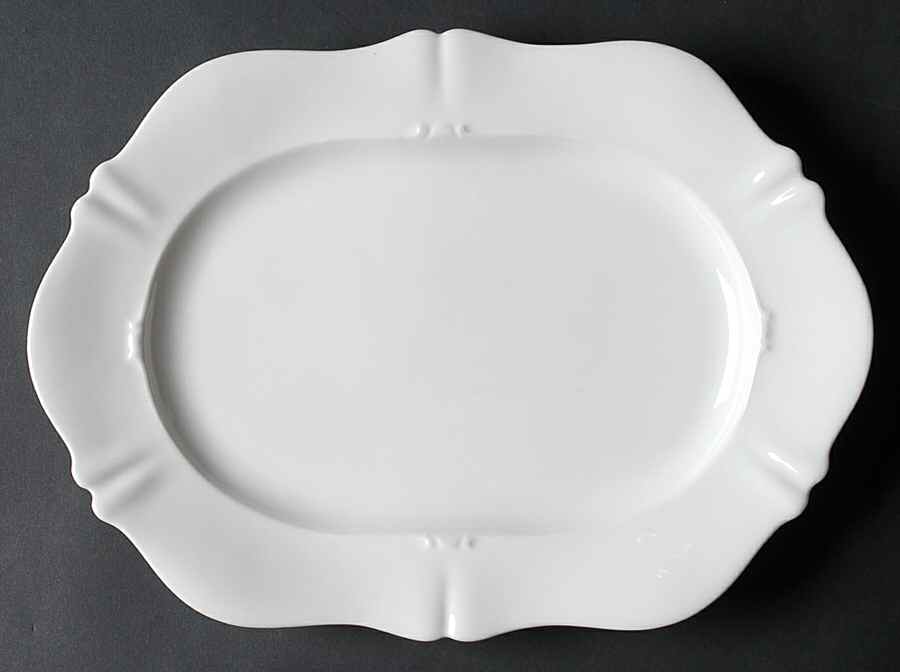 Saint Cloud 11" Oval Serving Platter by Haviland-1
