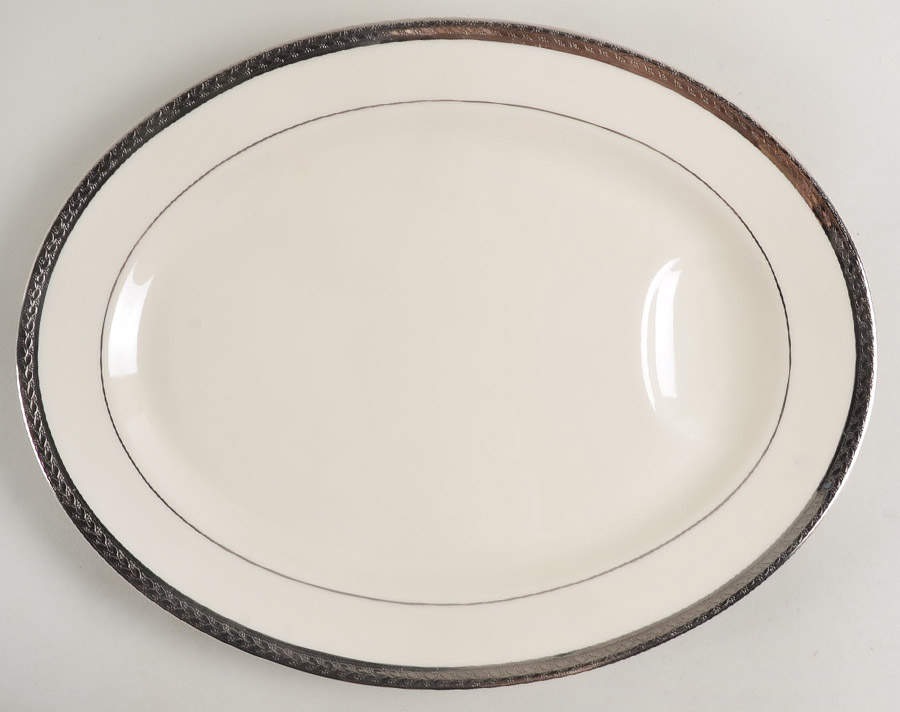 Sanford 13" Oval Serving Platter by Haviland-1