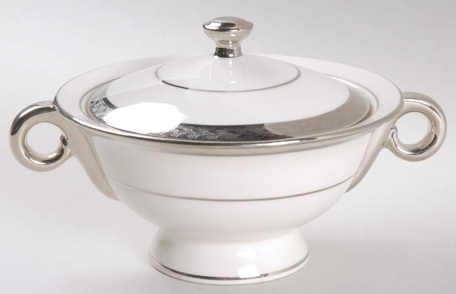 Sanford Sugar Bowl & Lid by Haviland-1