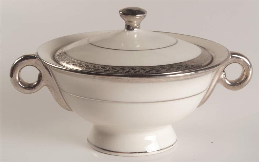 Sanford Sugar Bowl & Lid by Haviland-1