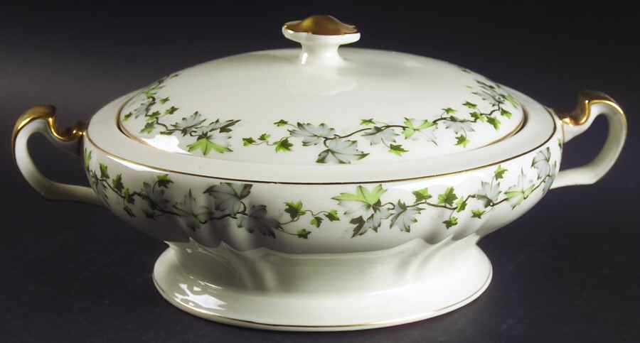 Saratoga (New York) Round Covered Vegetable by Haviland-1