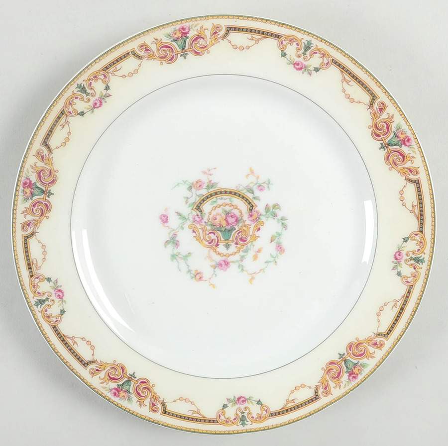 Saratoga  Luncheon Plate by Haviland-1