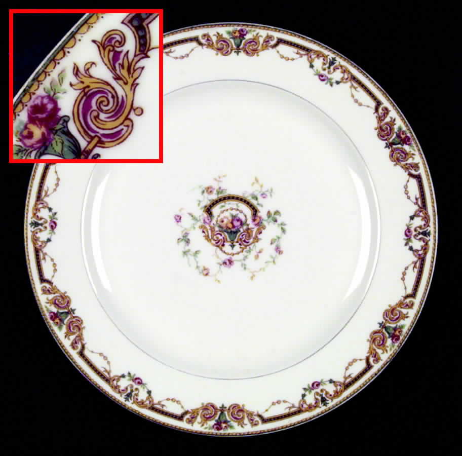 Saratoga  Dinner Plate by Haviland-1