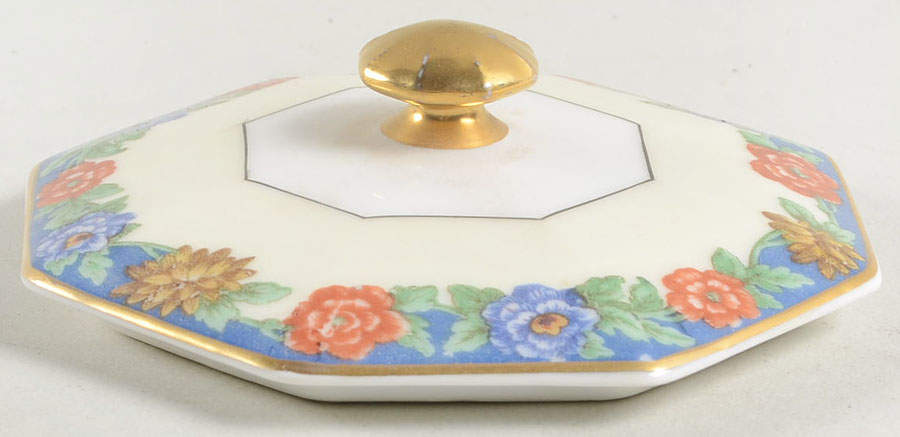 Satara Lid for Sugar Bowl by Haviland-1