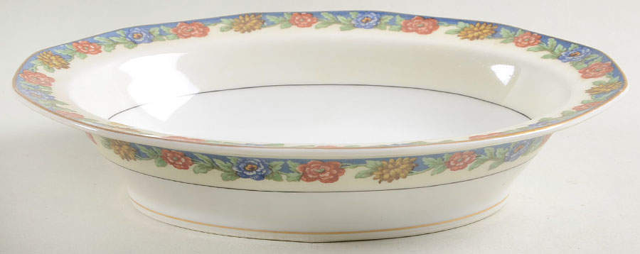 Satara 9" Oval Vegetable Bowl by Haviland-1