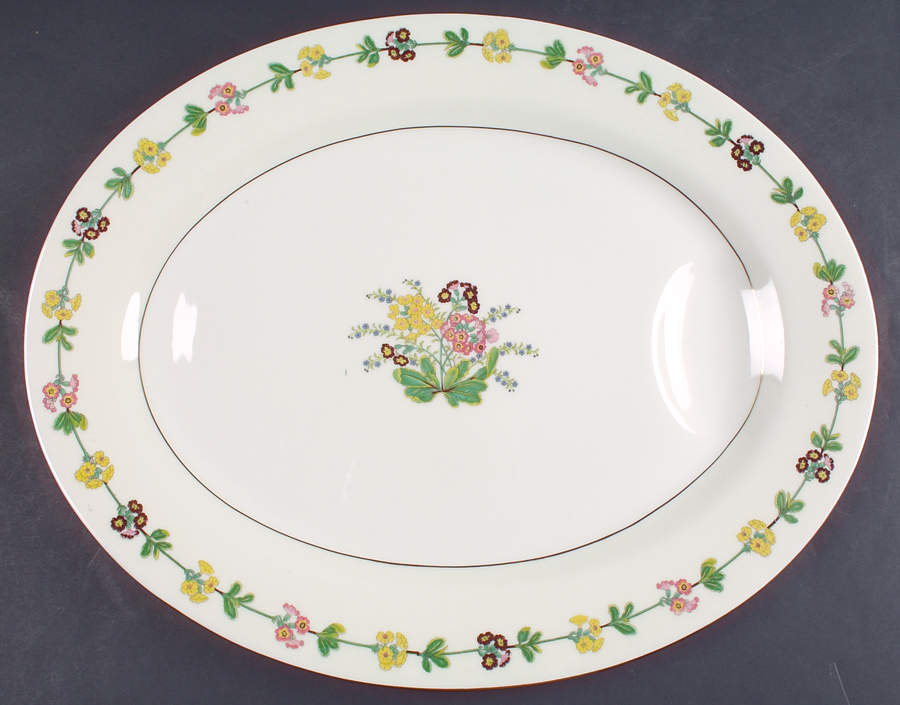 Saybrook 16" Oval Serving Platter by Haviland-1